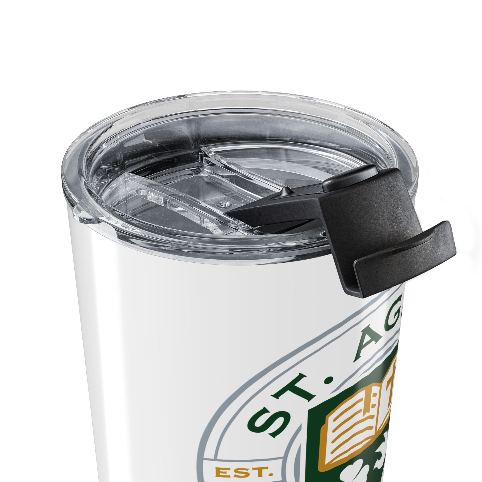 St. Agnes Catholic School 20oz Tumbler - White