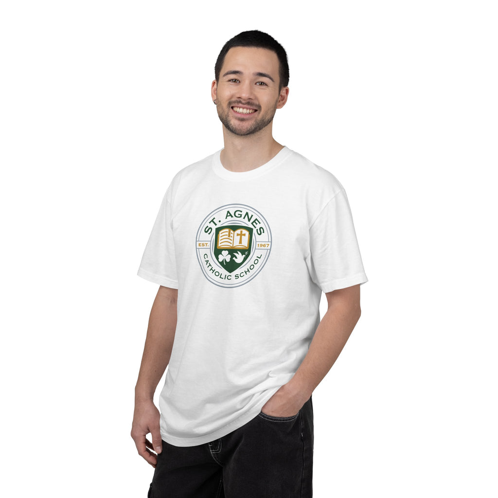Adult T-Shirt - St. Agnes Catholic School Crest