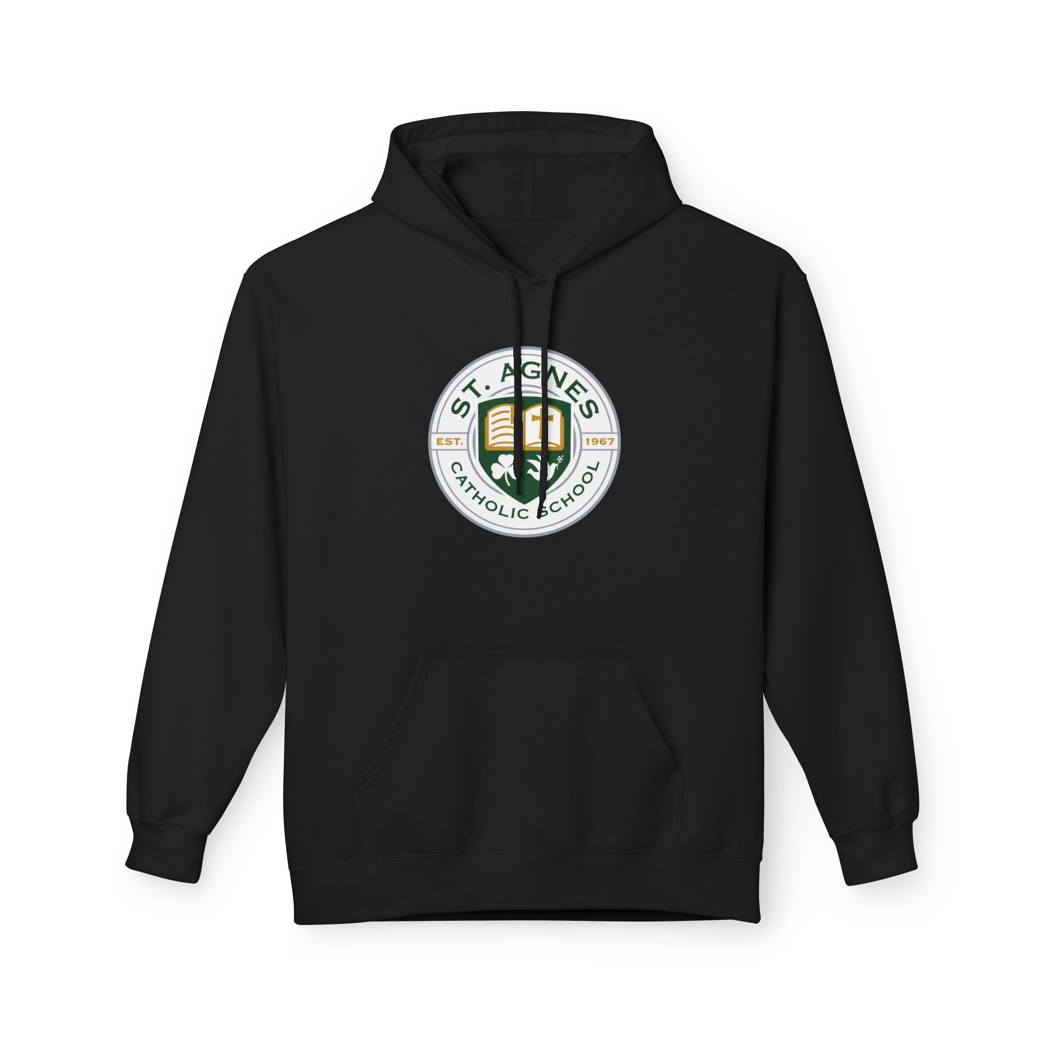Adult Hoodie - St. Agnes Catholic School Crest