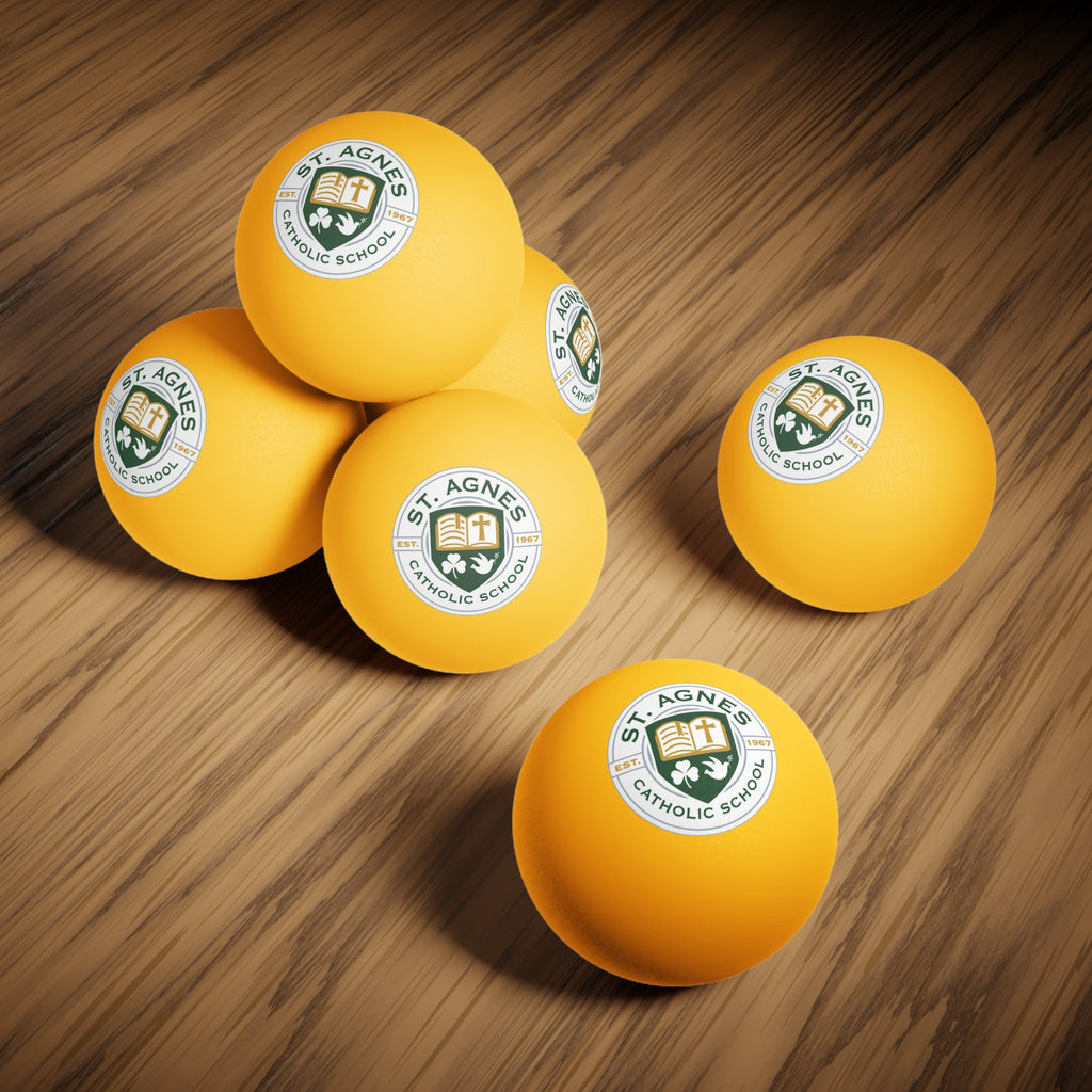 St. Agnes Catholic School  Ping Pong Balls - 6-Pack