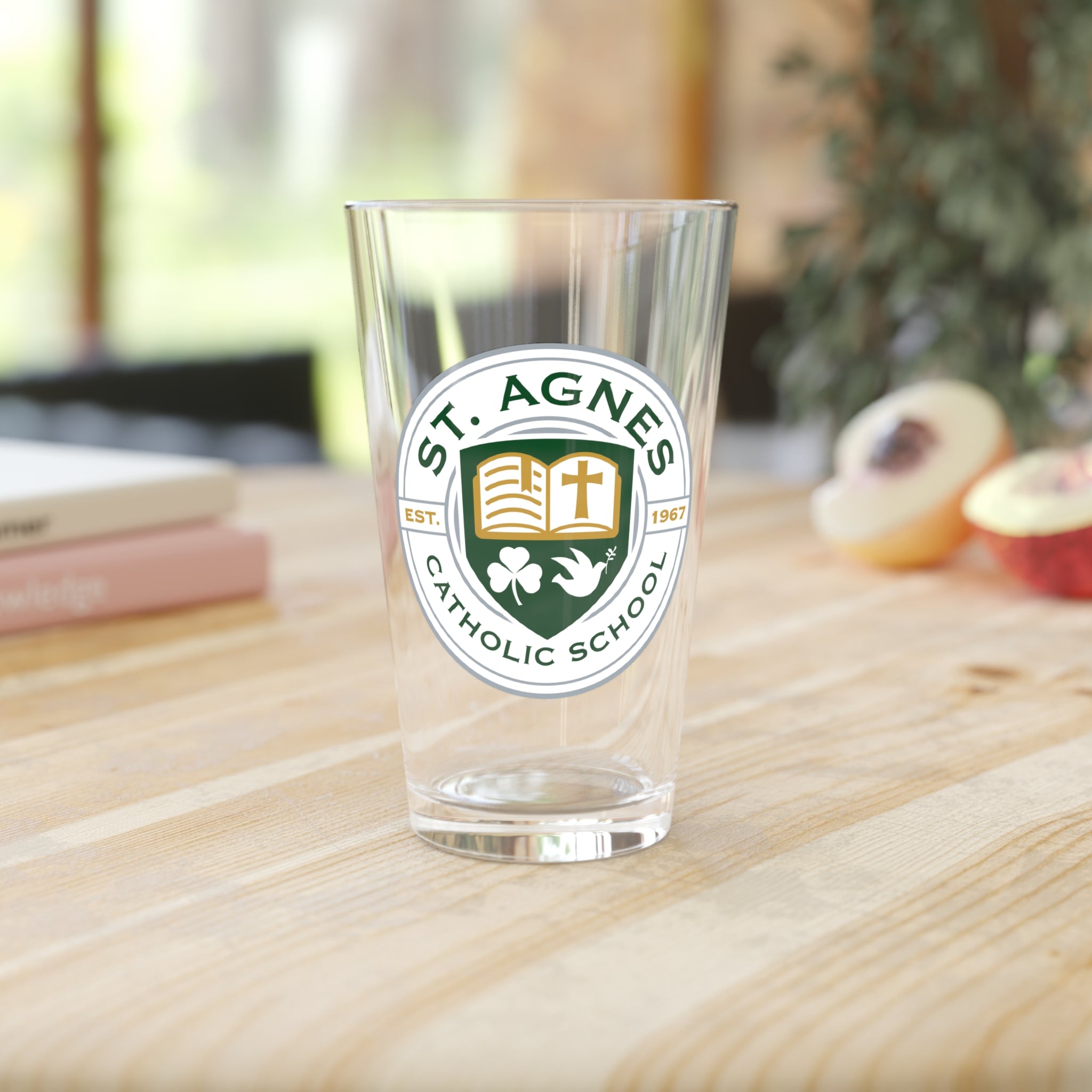 St. Agnes Catholic School 16oz Pint Glass