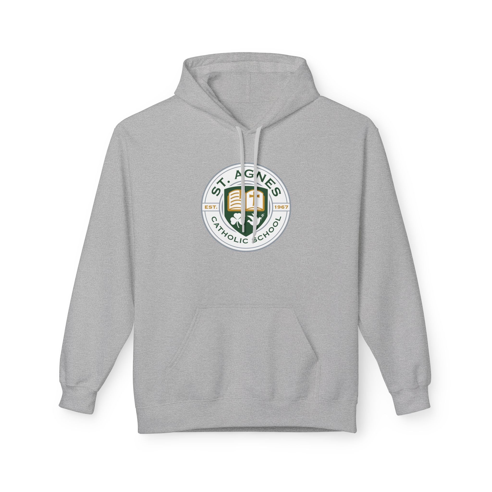 Adult Hoodie - St. Agnes Catholic School Crest