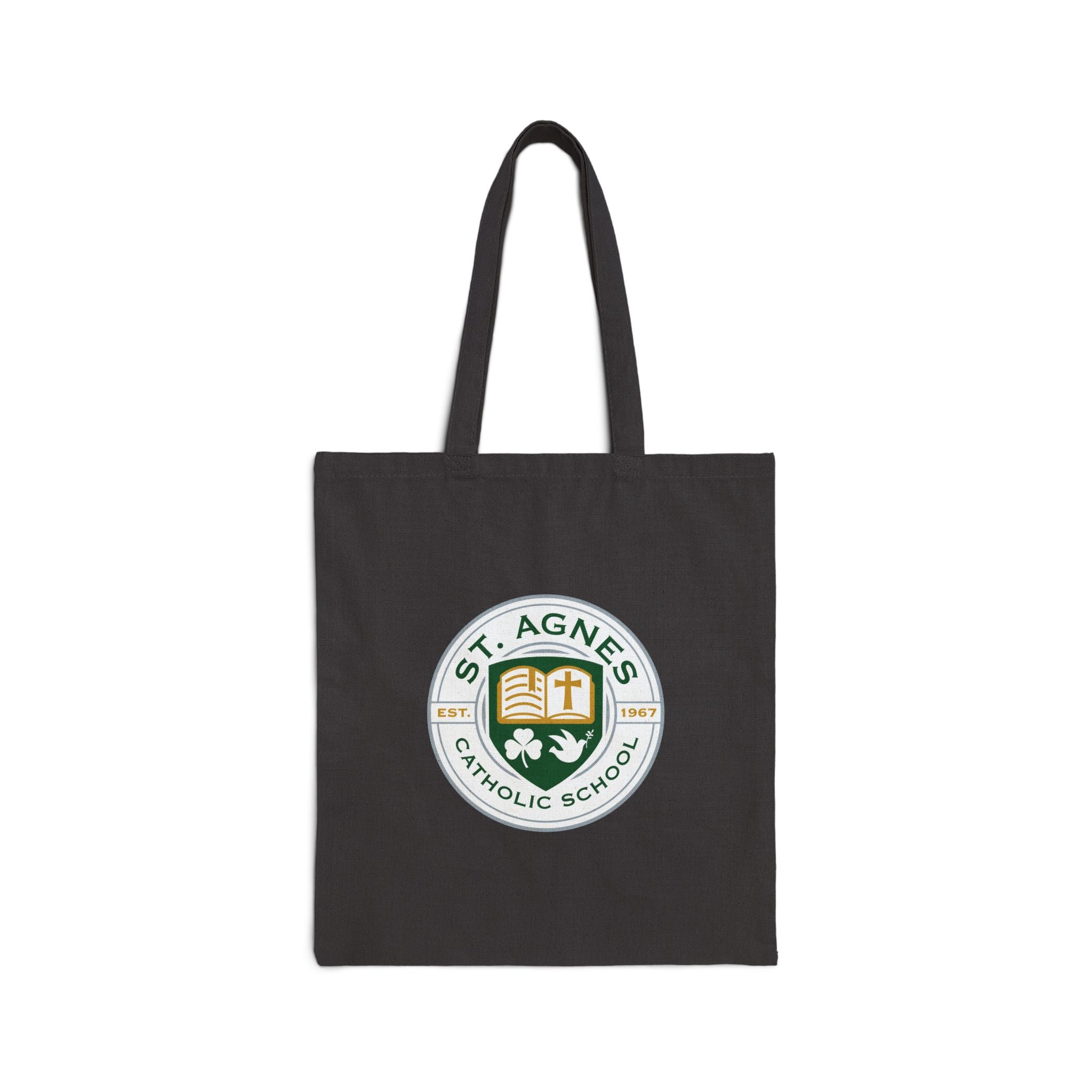 Canvas Tote Bag - St. Agnes Catholic School Crest