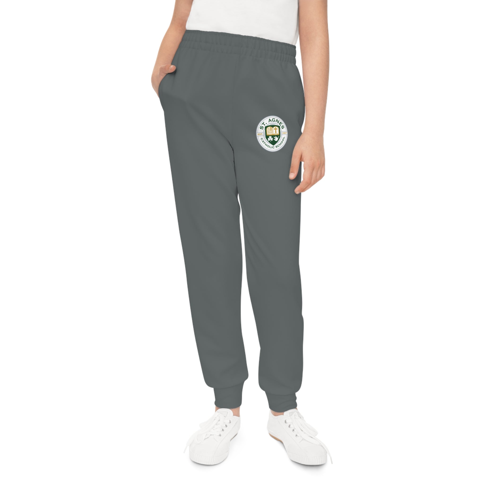 Youth Joggers - St. Agnes Catholic School Crest