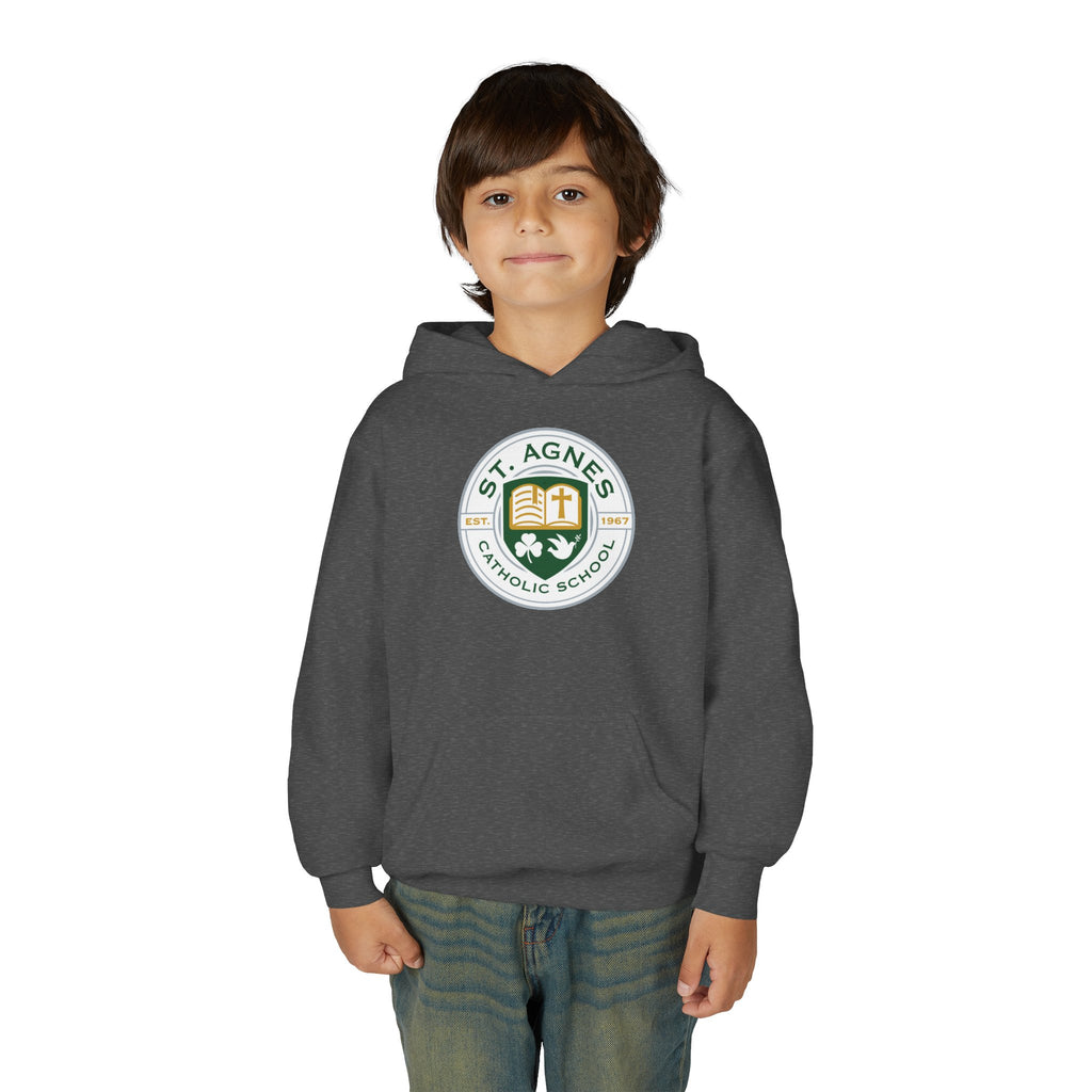 Youth Hoodie - St. Agnes Catholic School Crest