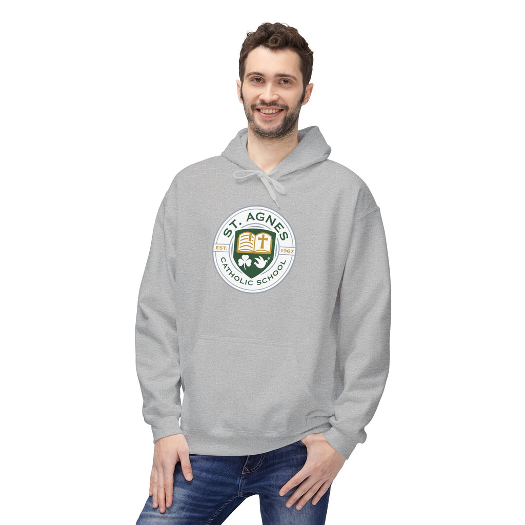 Adult Hoodie - St. Agnes Catholic School Crest