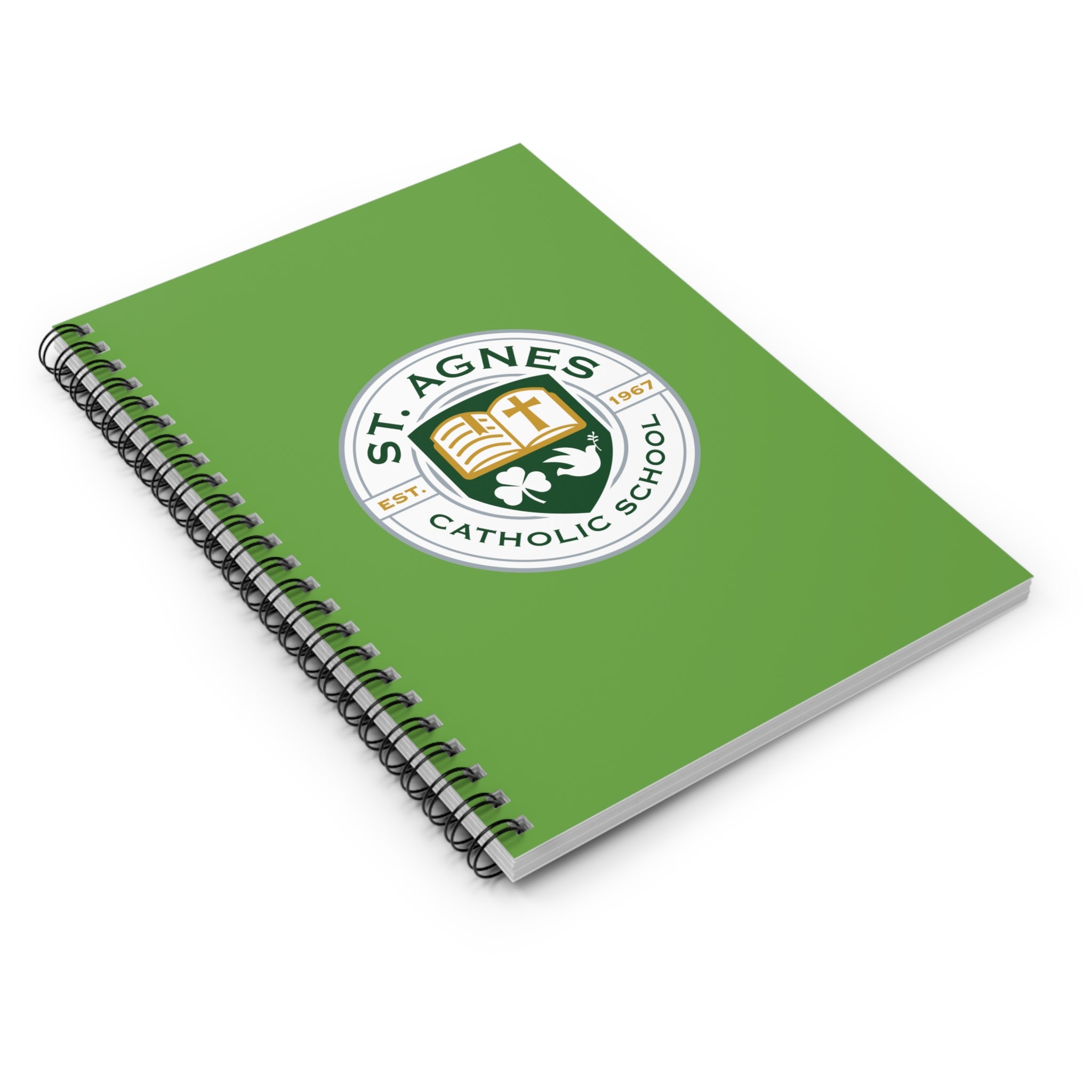 St. Agnes Catholic School Spiral Notebook – Green