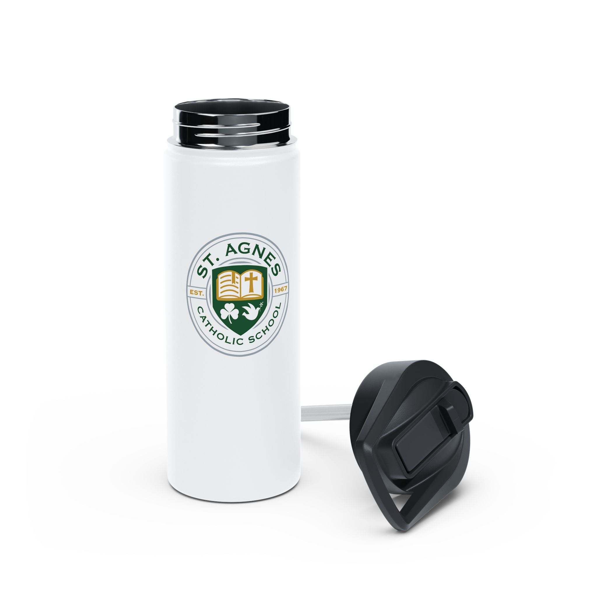 St. Agnes Catholic School Stainless Steel Water Bottle