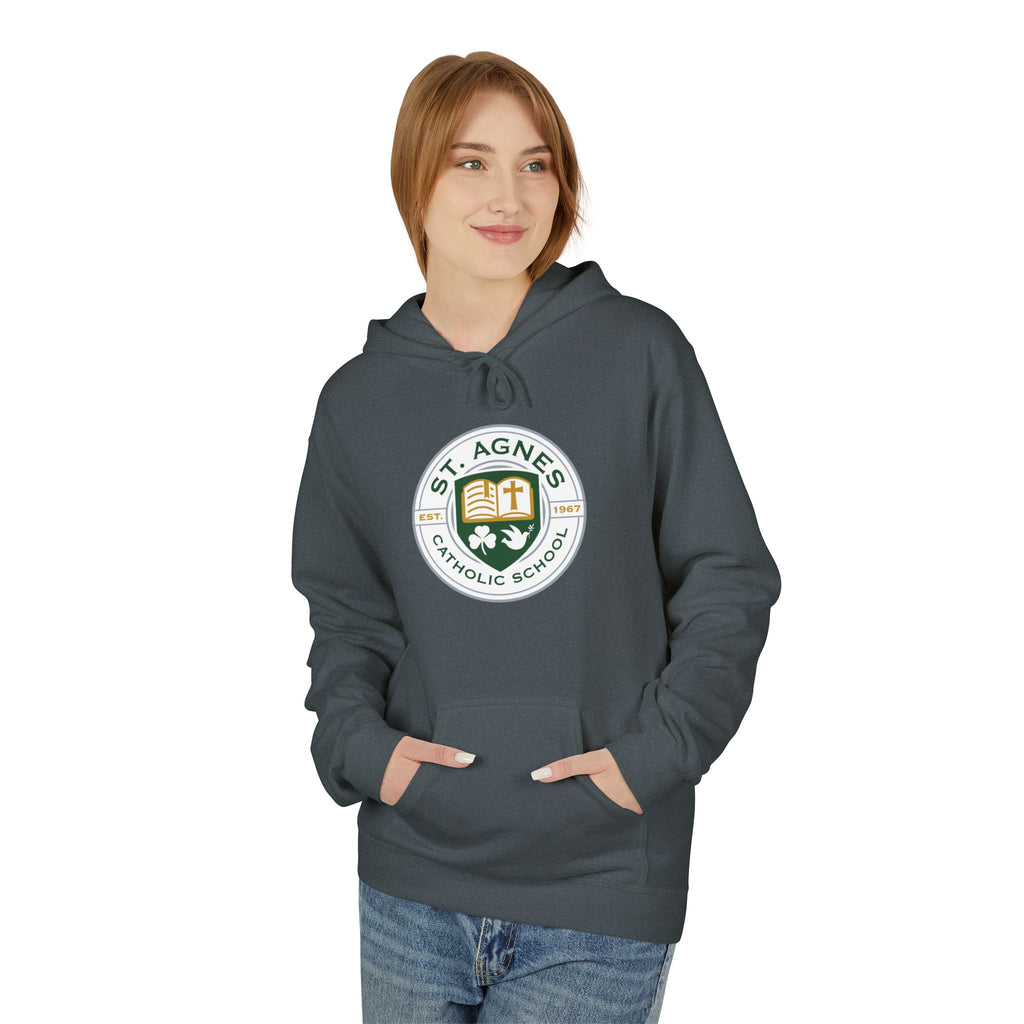 Adult Hoodie - St. Agnes Catholic School Crest