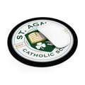 St. Agnes Catholic School Round Mouse Pad - Black
