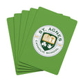 St. Agnes Catholic School Playing Cards — Green