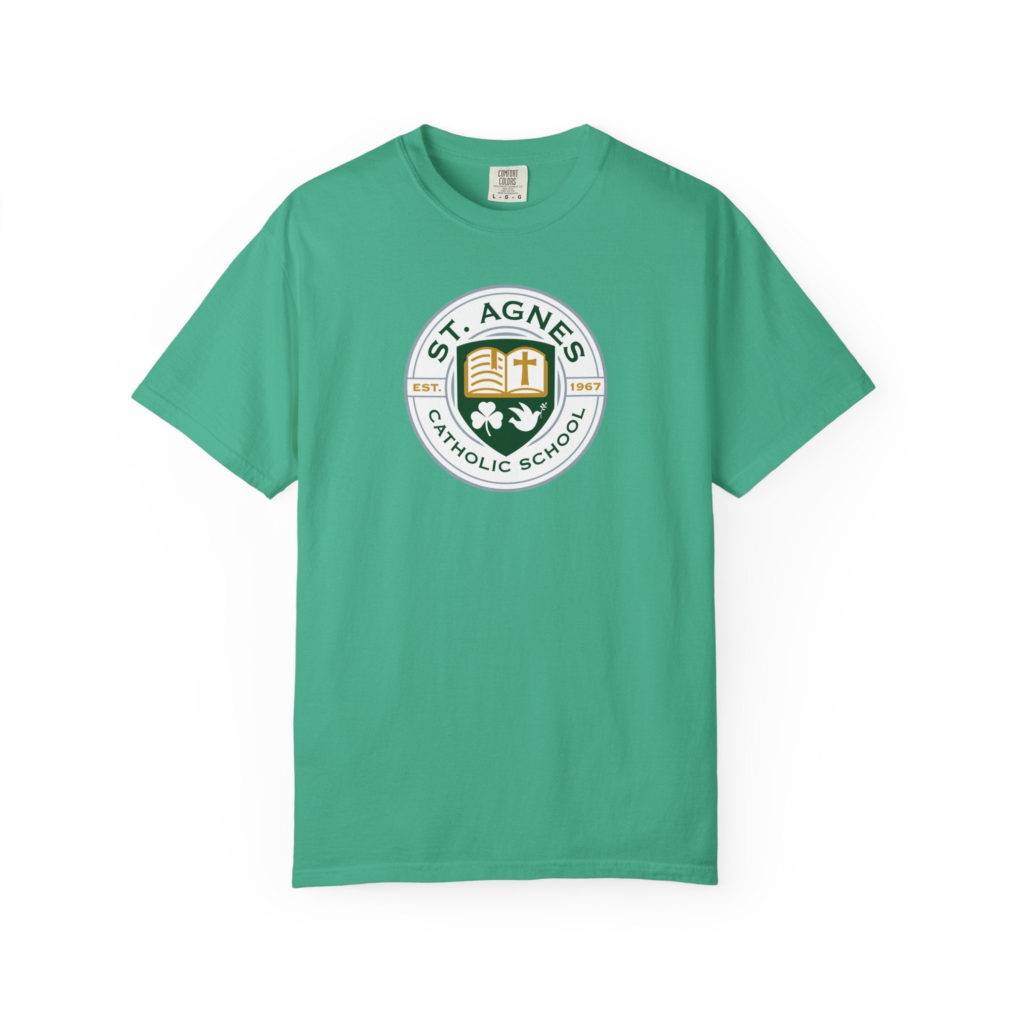 Adult T-Shirt - St. Agnes Catholic School Crest