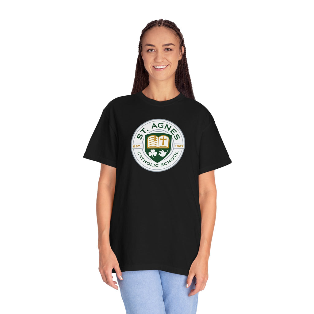 Adult T-Shirt - St. Agnes Catholic School Crest