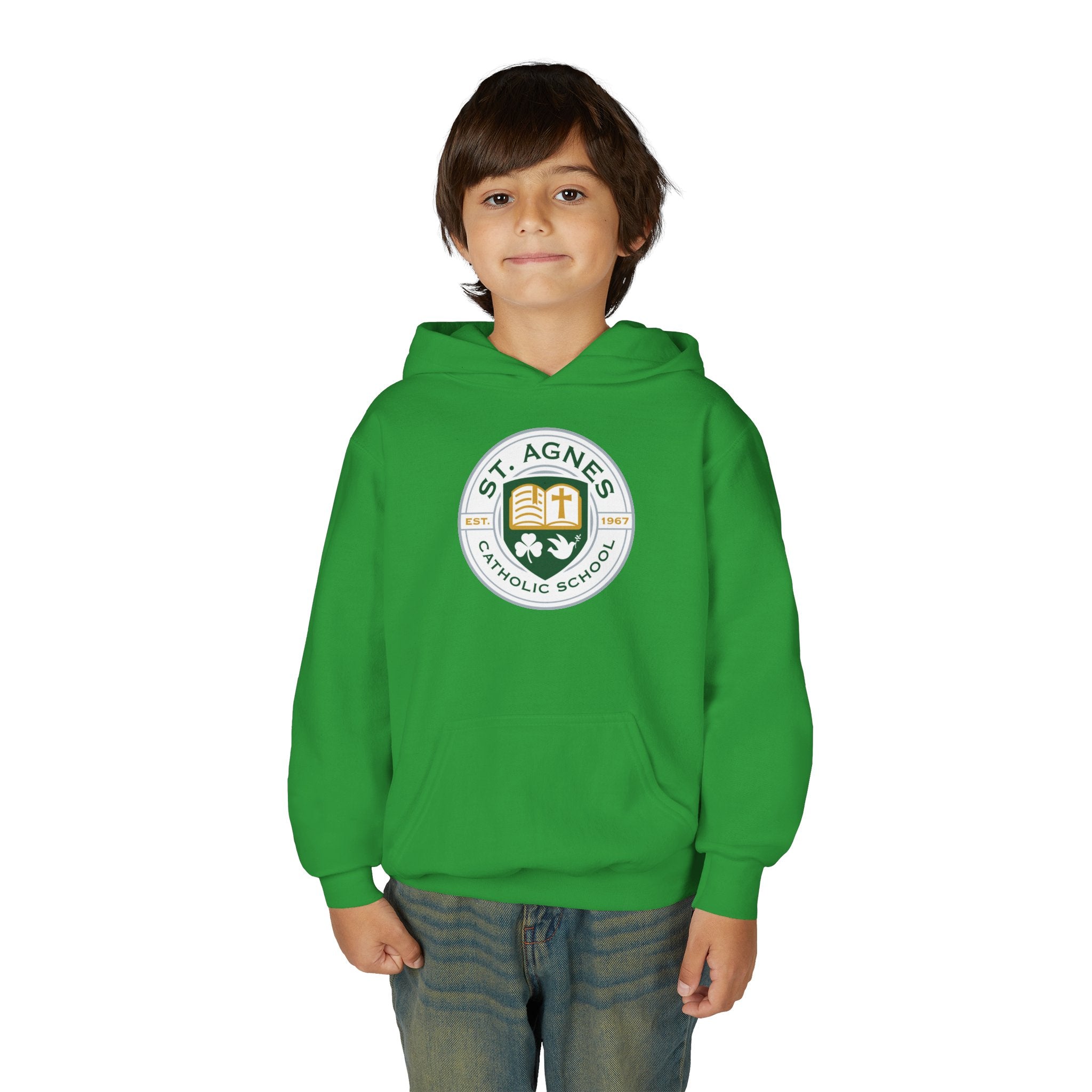 Youth Hoodie - St. Agnes Catholic School Crest