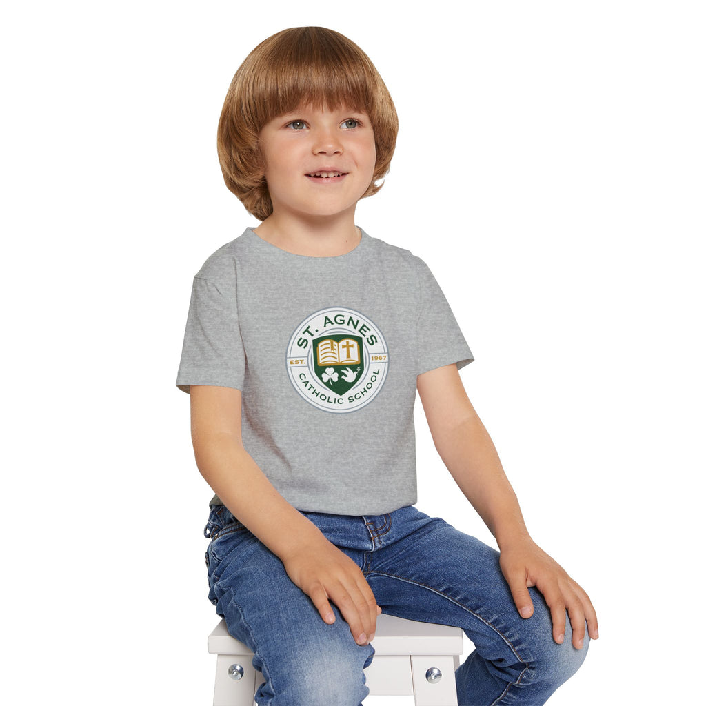 Toddler T‑Shirt - St. Agnes Catholic School Crest
