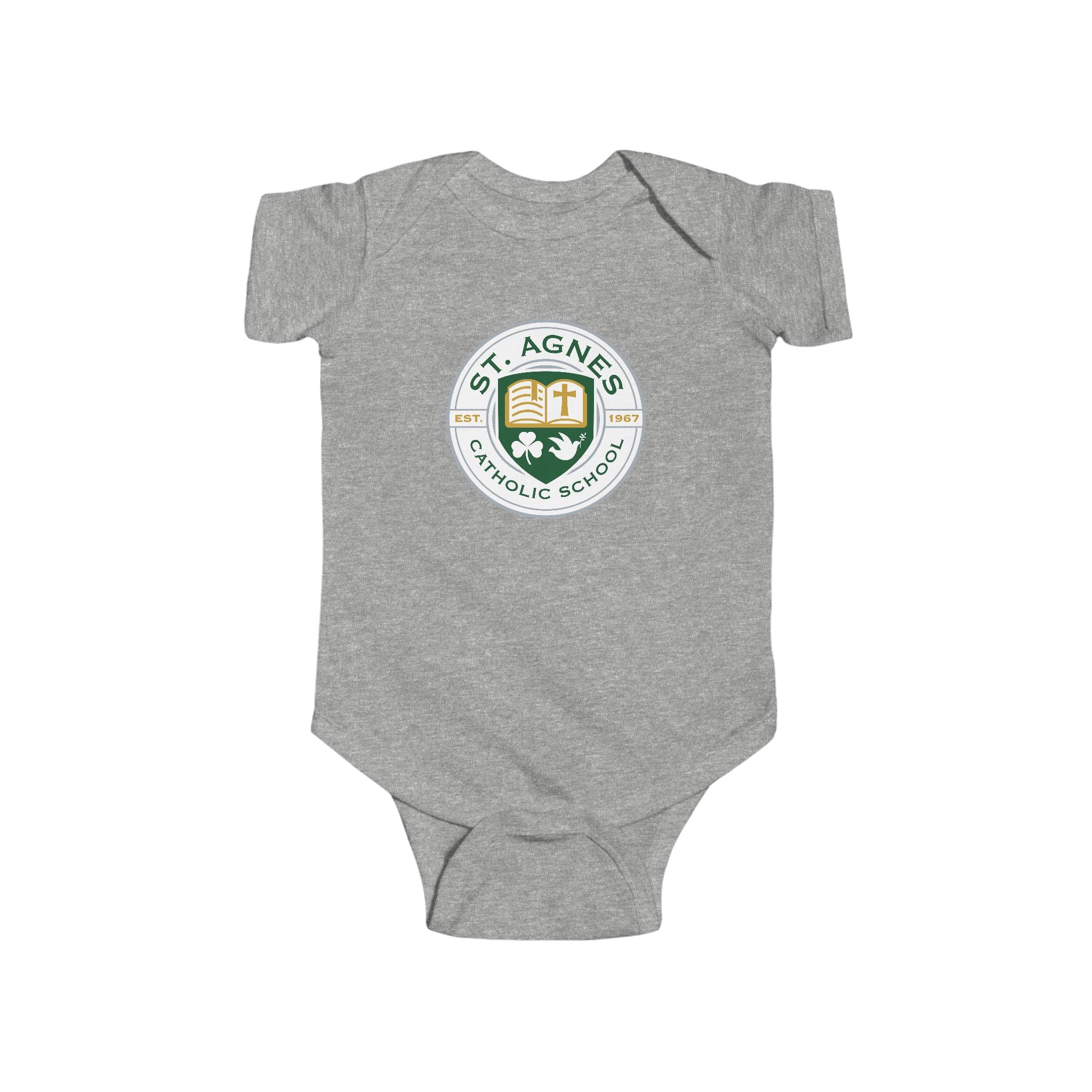 Baby Onesie - St. Agnes Catholic School Crest