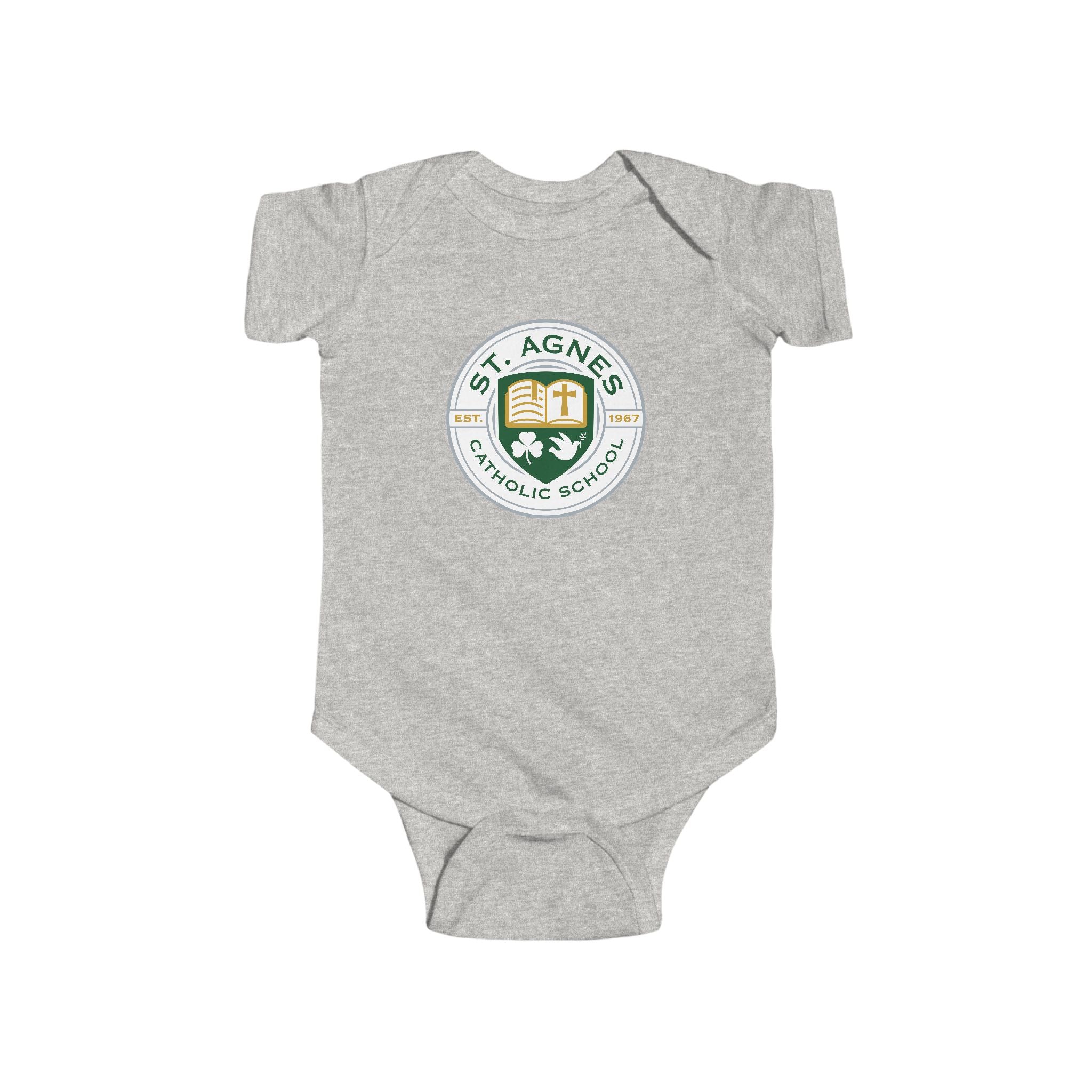 Baby Onesie - St. Agnes Catholic School Crest
