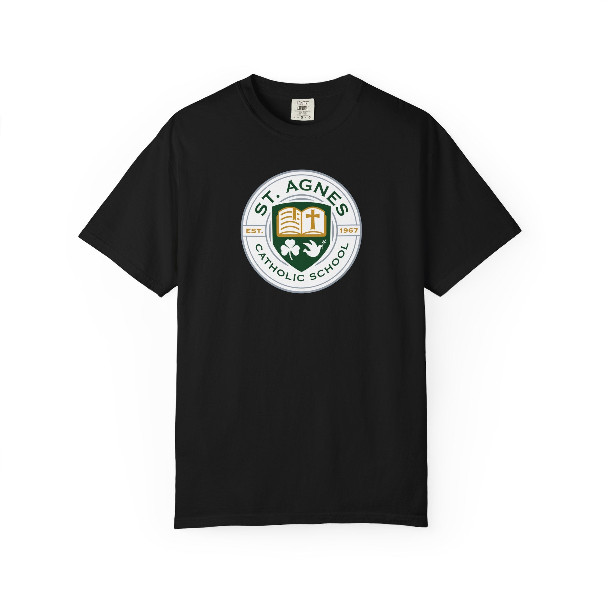 Adult T-Shirt - St. Agnes Catholic School Crest