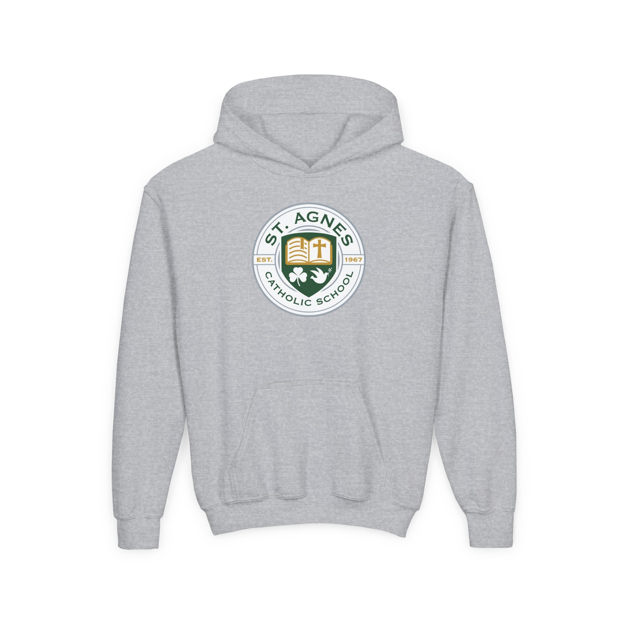 Youth Hoodie - St. Agnes Catholic School Crest