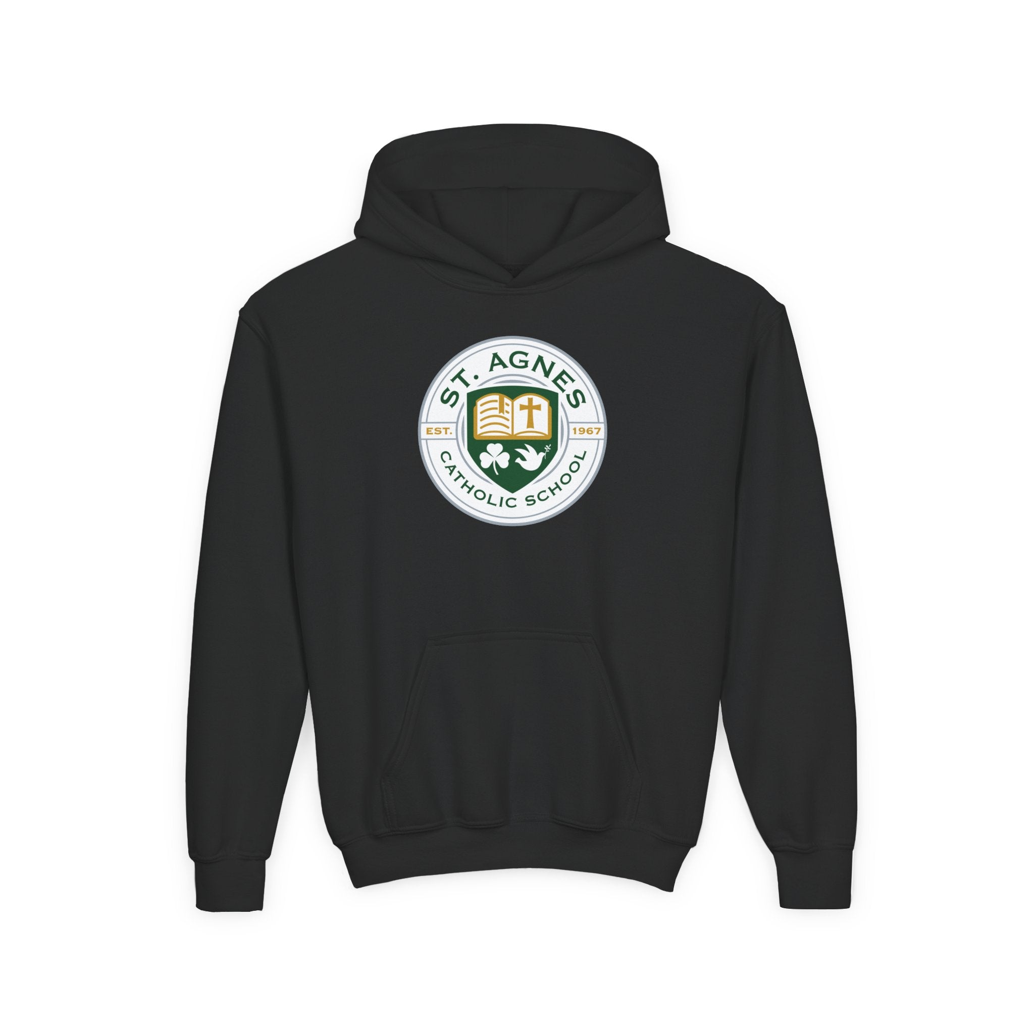 Youth Hoodie - St. Agnes Catholic School Crest