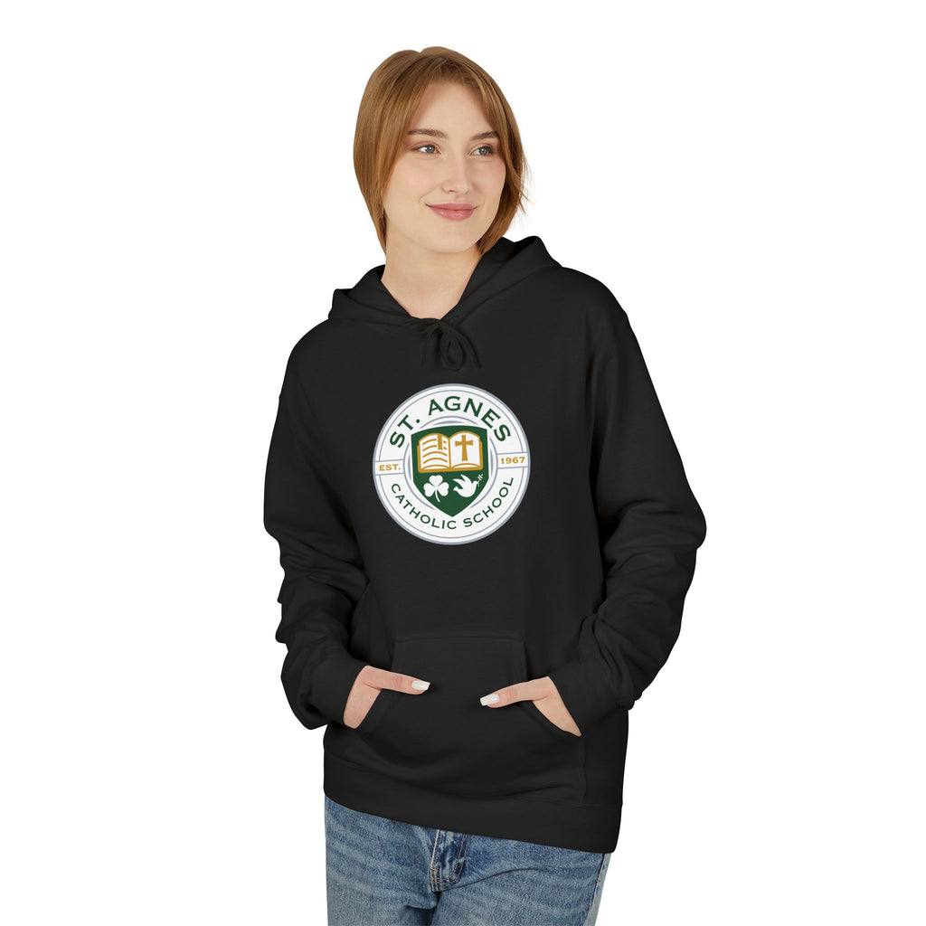 Adult Hoodie - St. Agnes Catholic School Crest