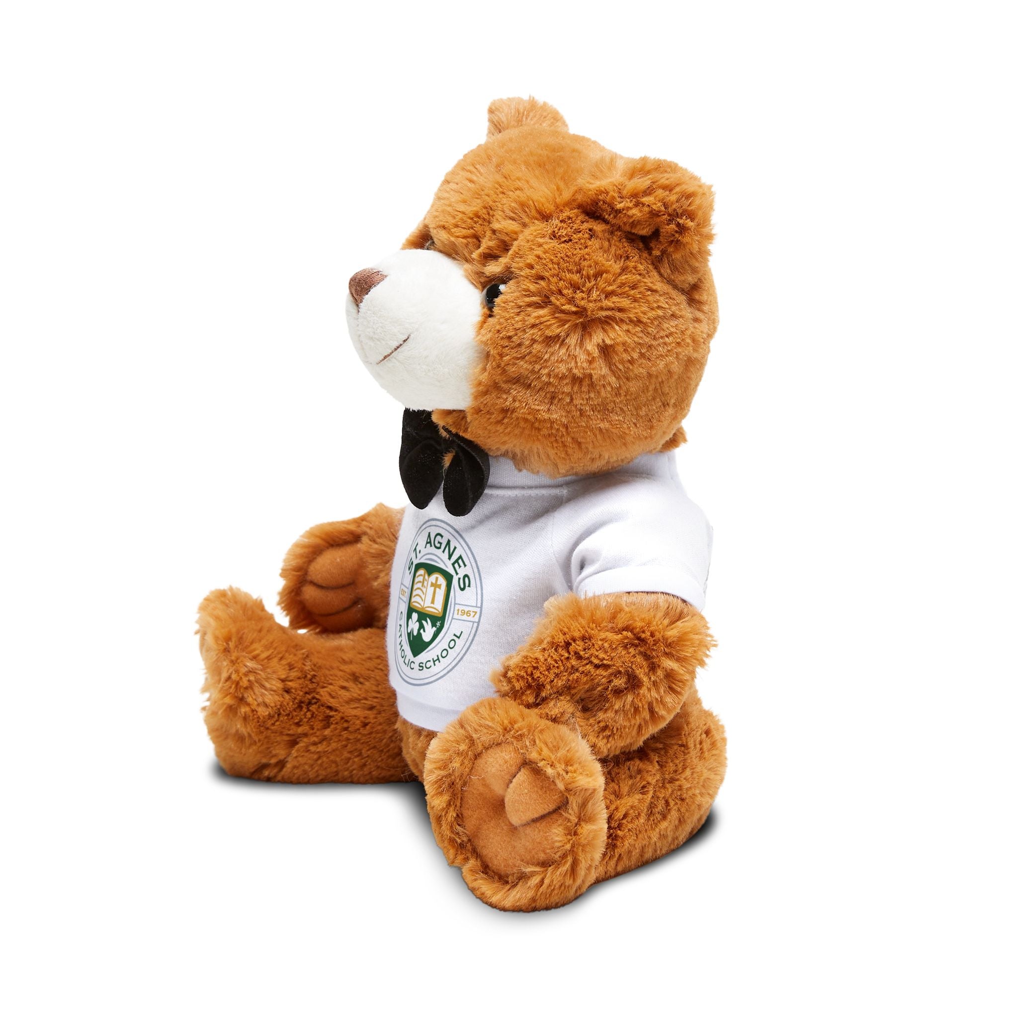 Plush Teddy Bear with St. Agnes Catholic School T‑Shirt