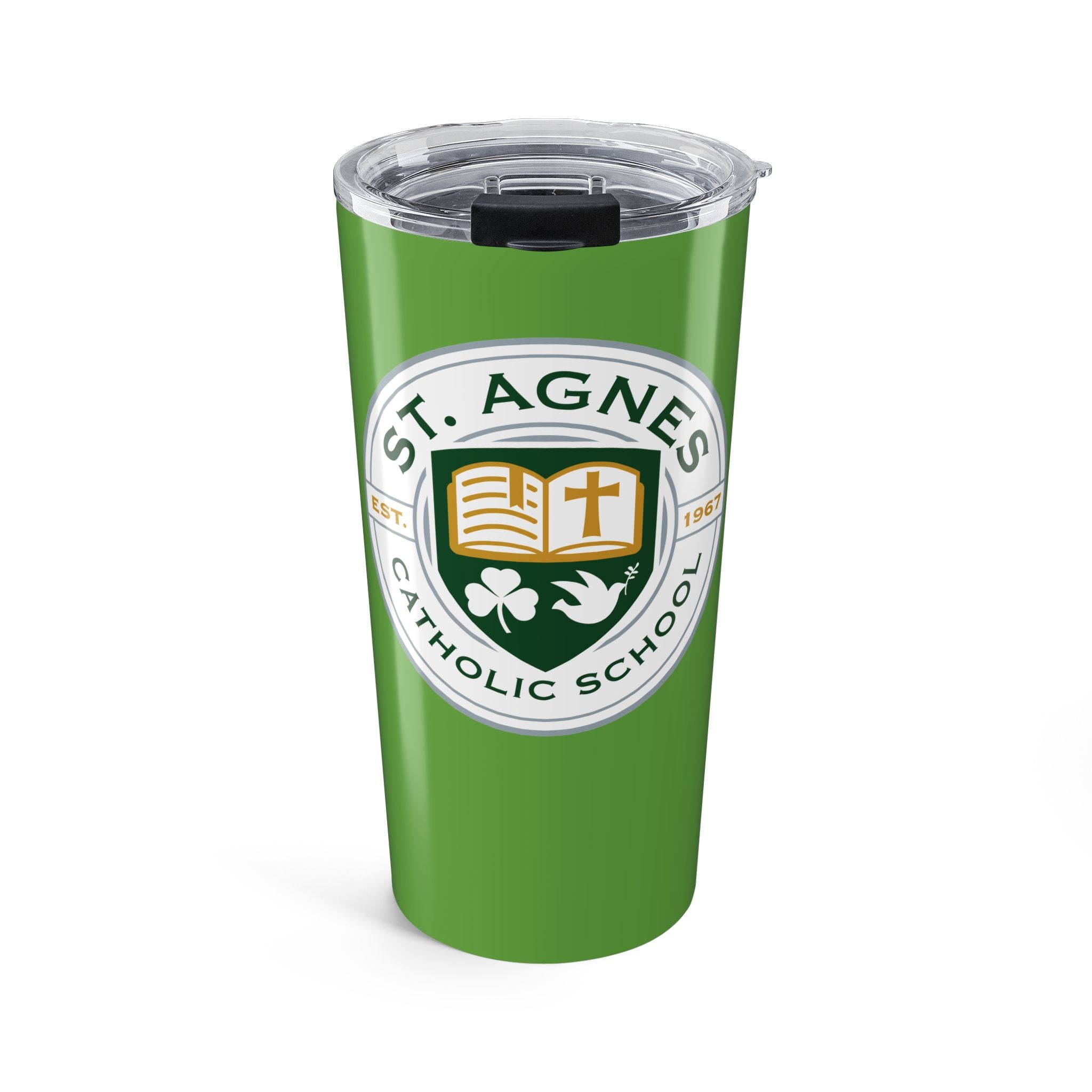 St. Agnes Catholic School 20oz Tumbler - Green
