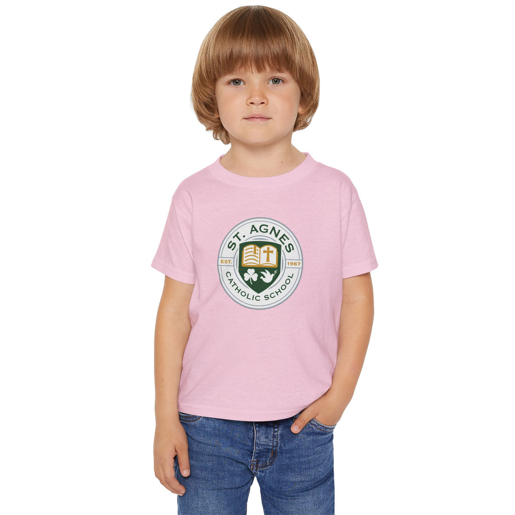 Toddler T‑Shirt - St. Agnes Catholic School Crest