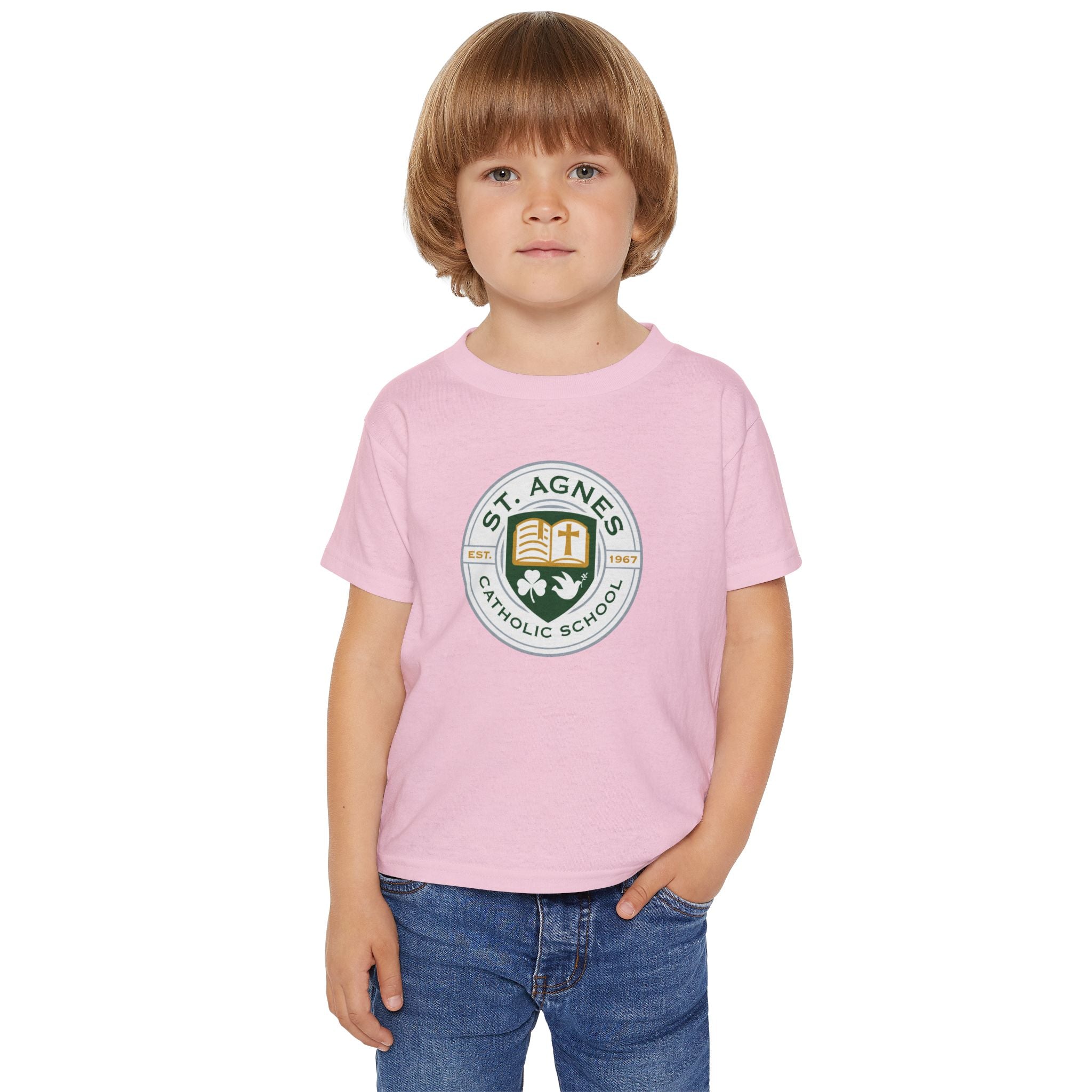 Toddler T‑Shirt - St. Agnes Catholic School Crest