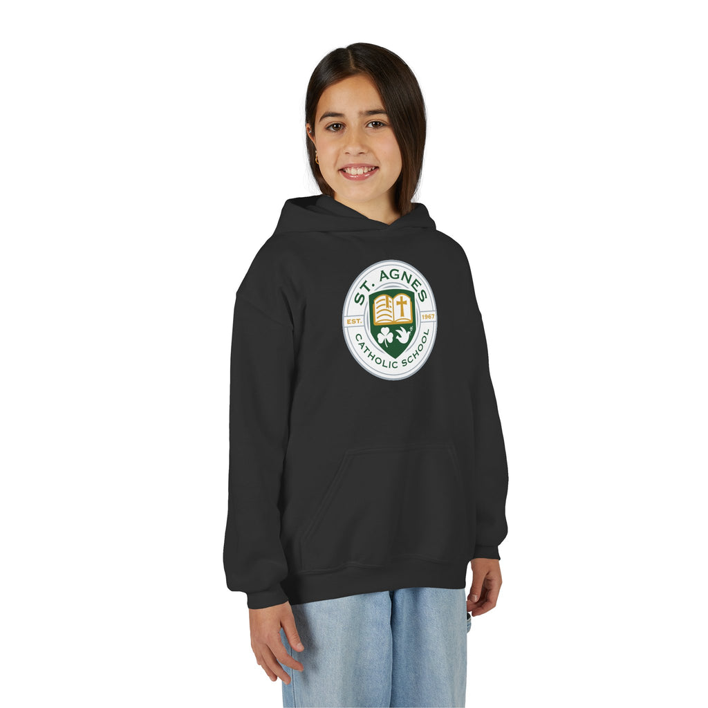 Youth Hoodie - St. Agnes Catholic School Crest