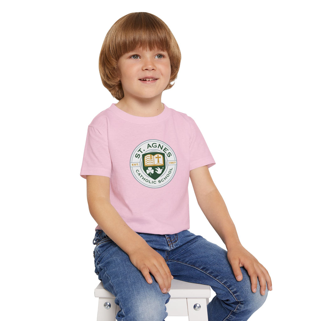 Toddler T‑Shirt - St. Agnes Catholic School Crest
