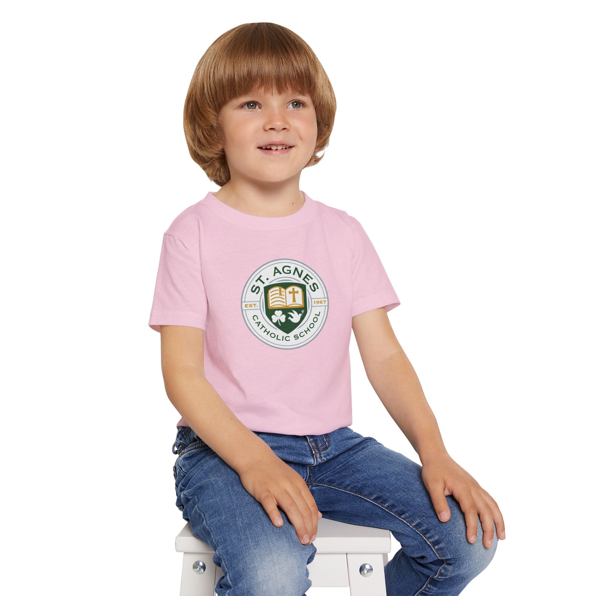 Toddler T‑Shirt - St. Agnes Catholic School Crest