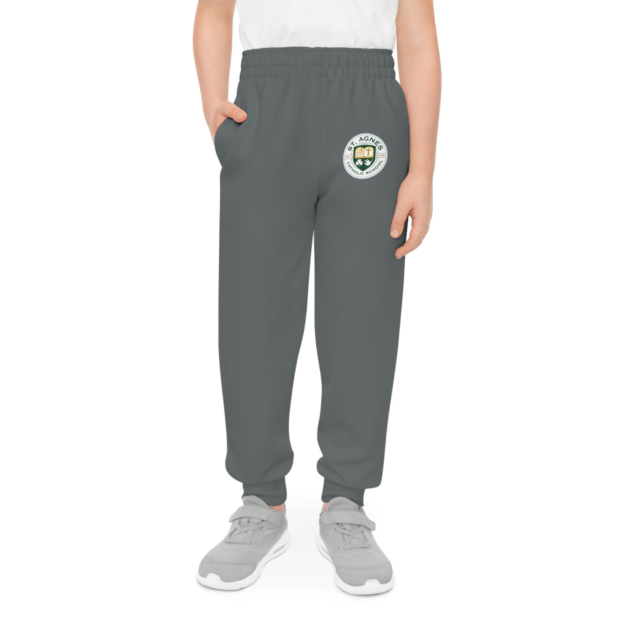 Youth Joggers - St. Agnes Catholic School Crest