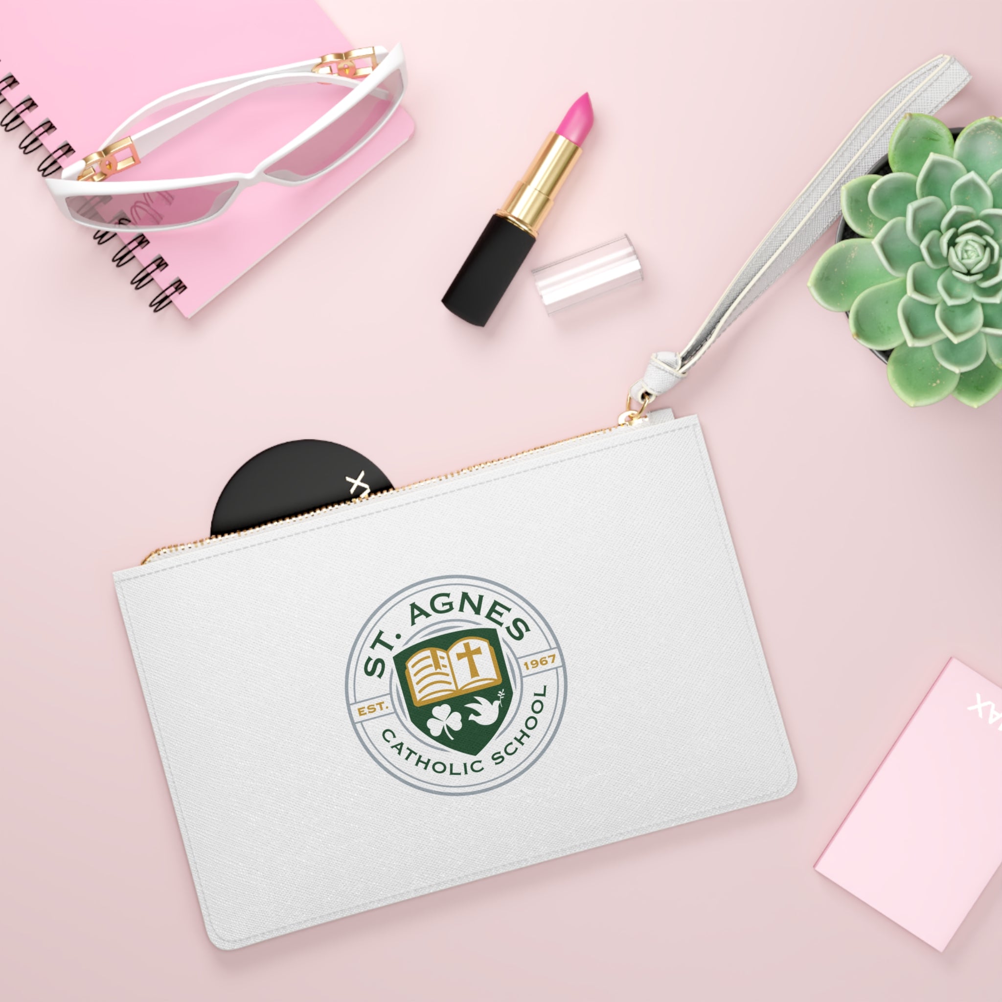 Clutch Bag - St. Agnes Catholic School Crest