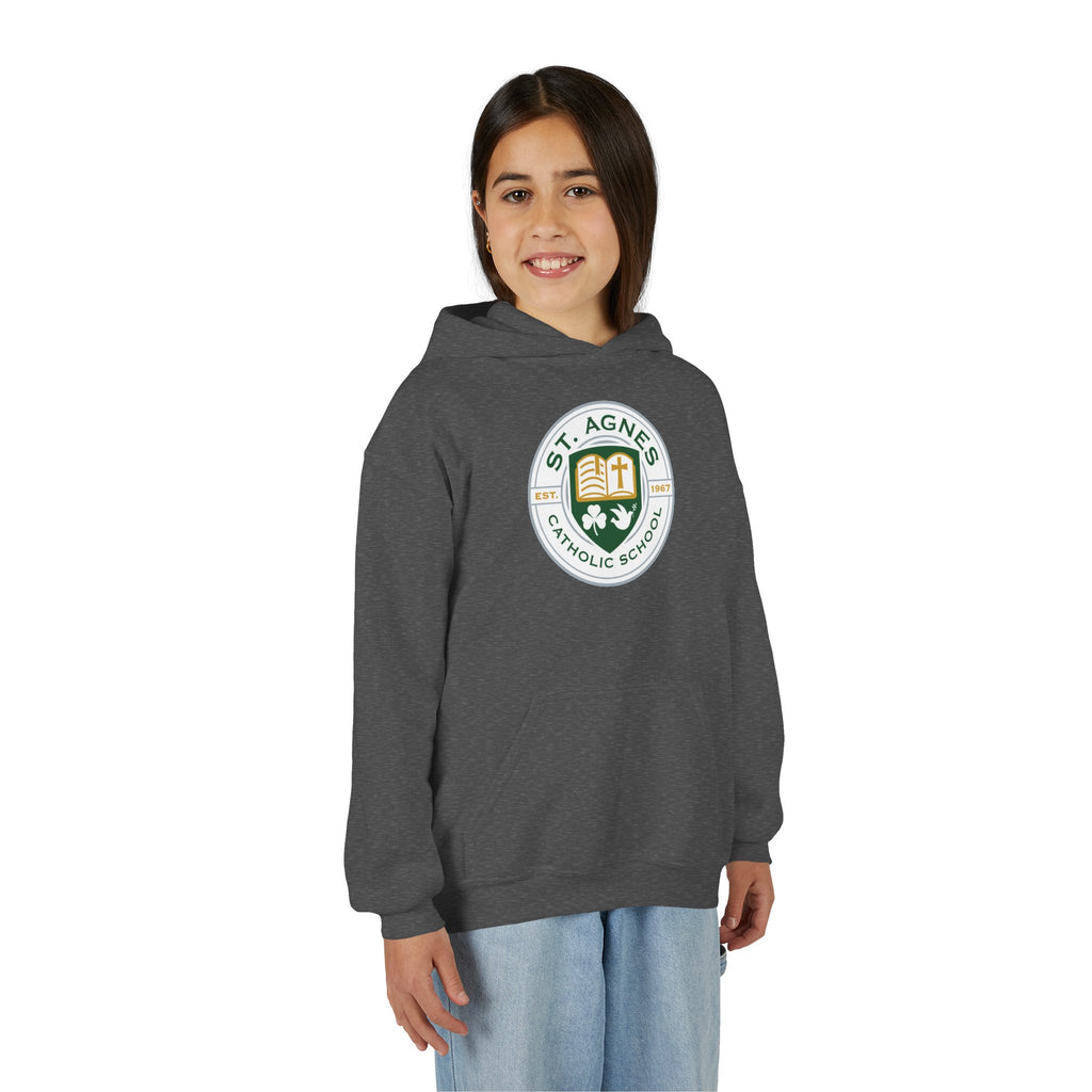 Youth Hoodie - St. Agnes Catholic School Crest