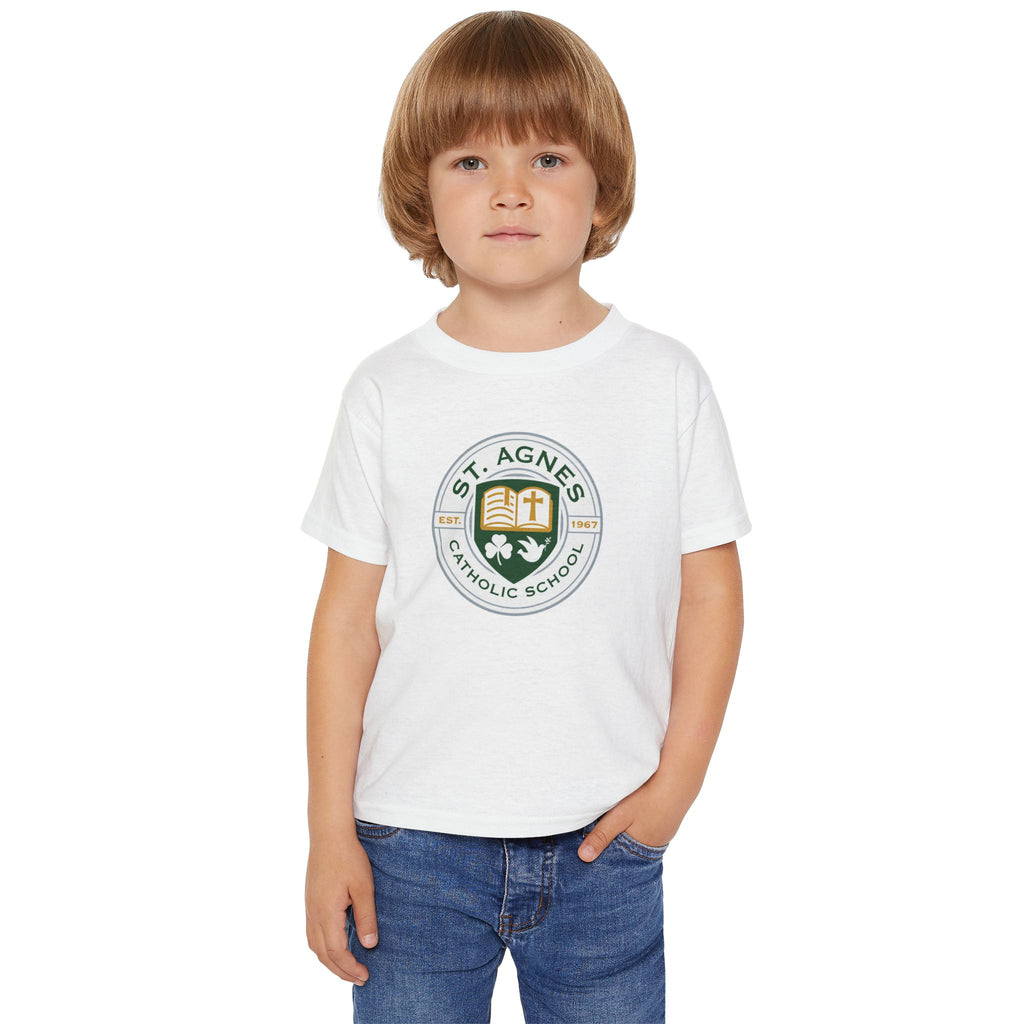 Toddler T‑Shirt - St. Agnes Catholic School Crest