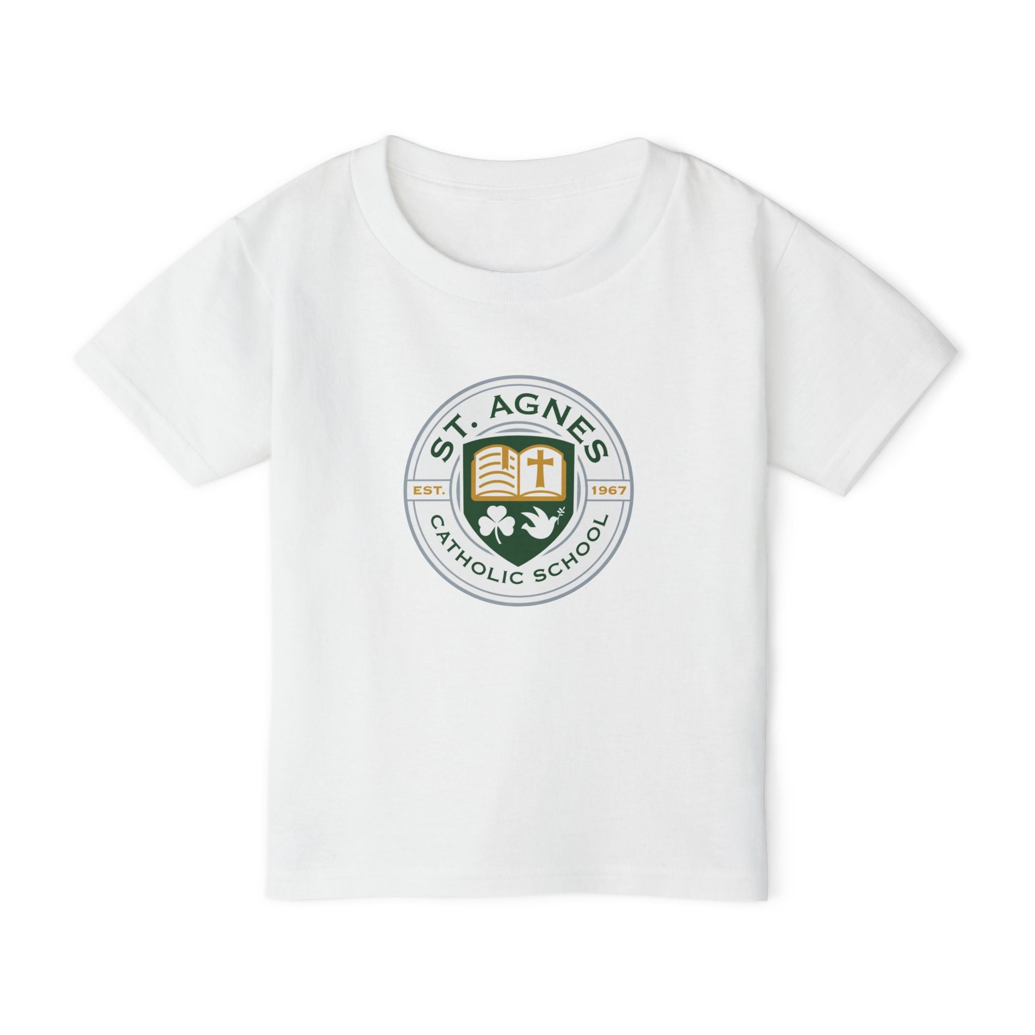 Toddler T‑Shirt - St. Agnes Catholic School Crest