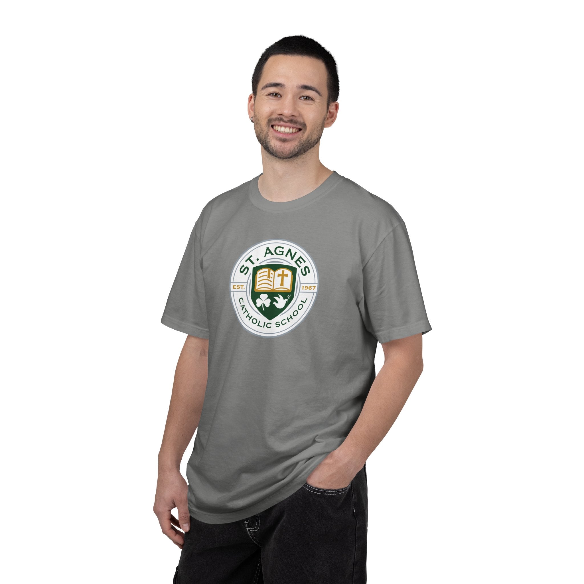 Adult T-Shirt - St. Agnes Catholic School Crest