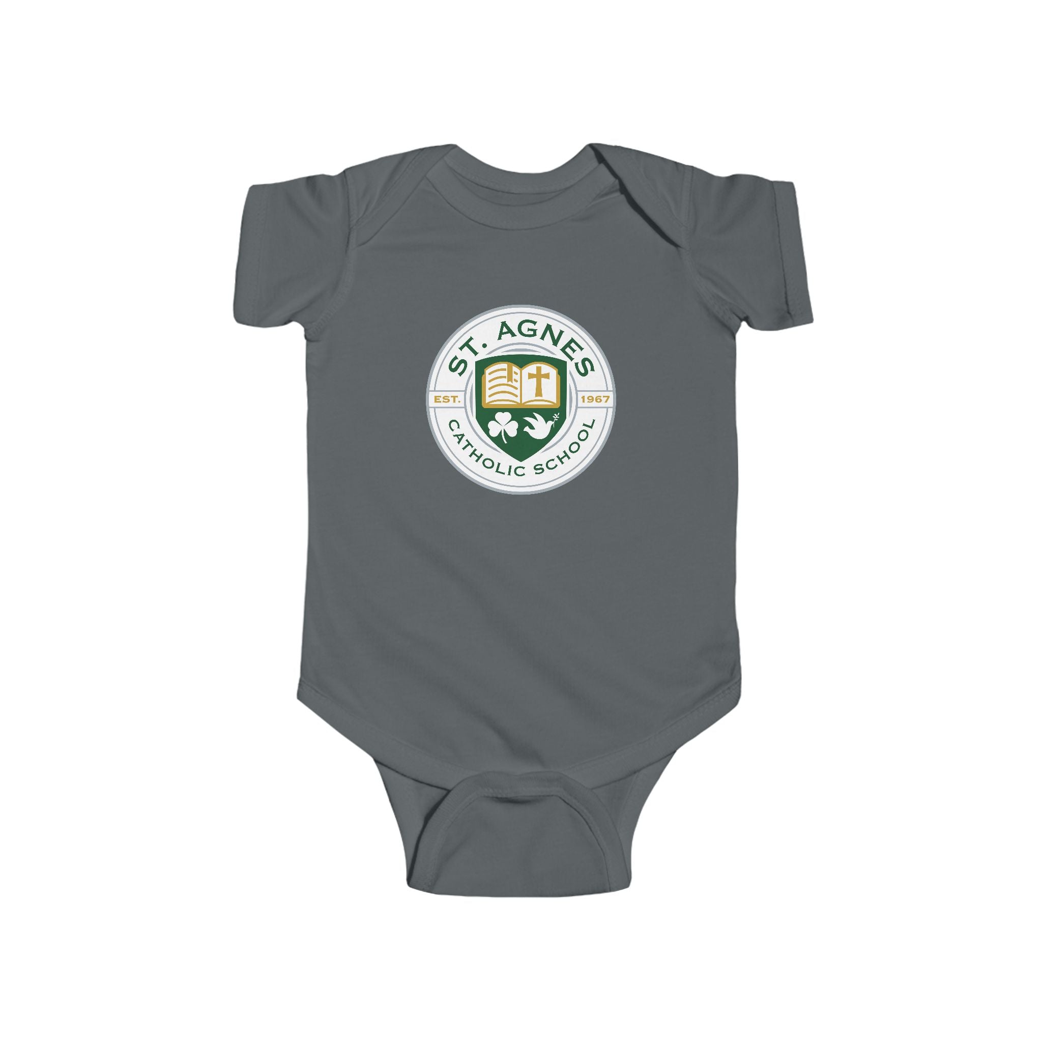 Baby Onesie - St. Agnes Catholic School Crest