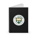 St. Agnes Catholic School Spiral Notebook – Black