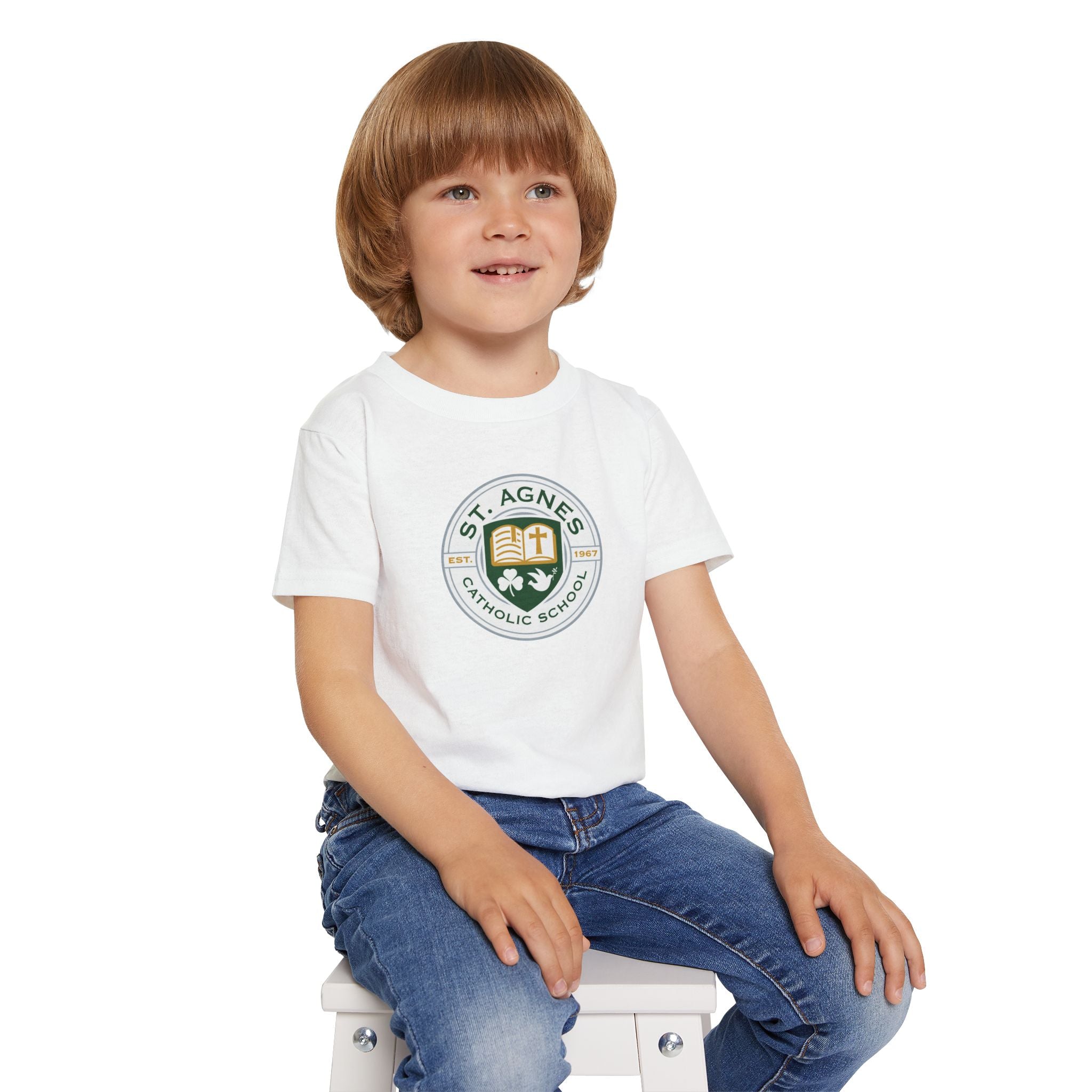 Toddler T‑Shirt - St. Agnes Catholic School Crest
