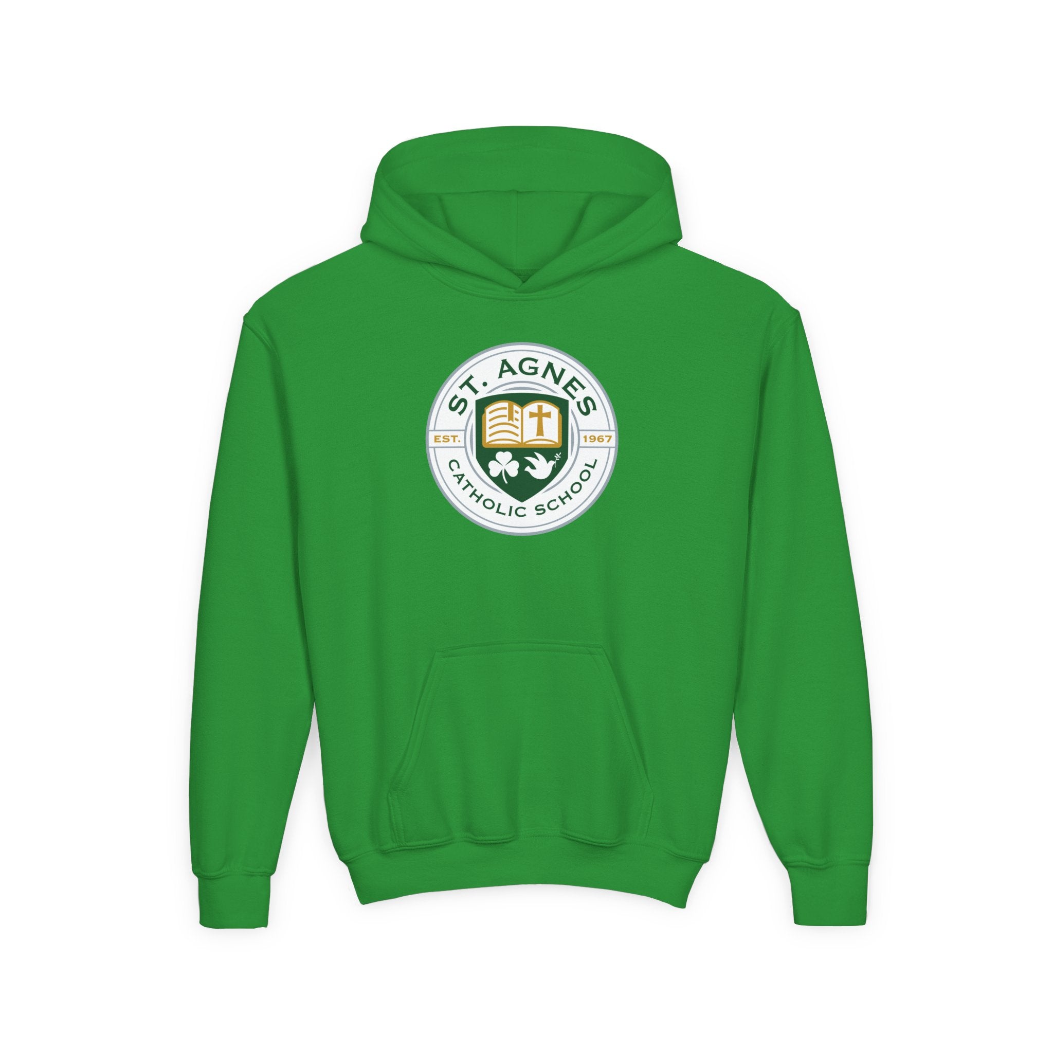 Youth Hoodie - St. Agnes Catholic School Crest