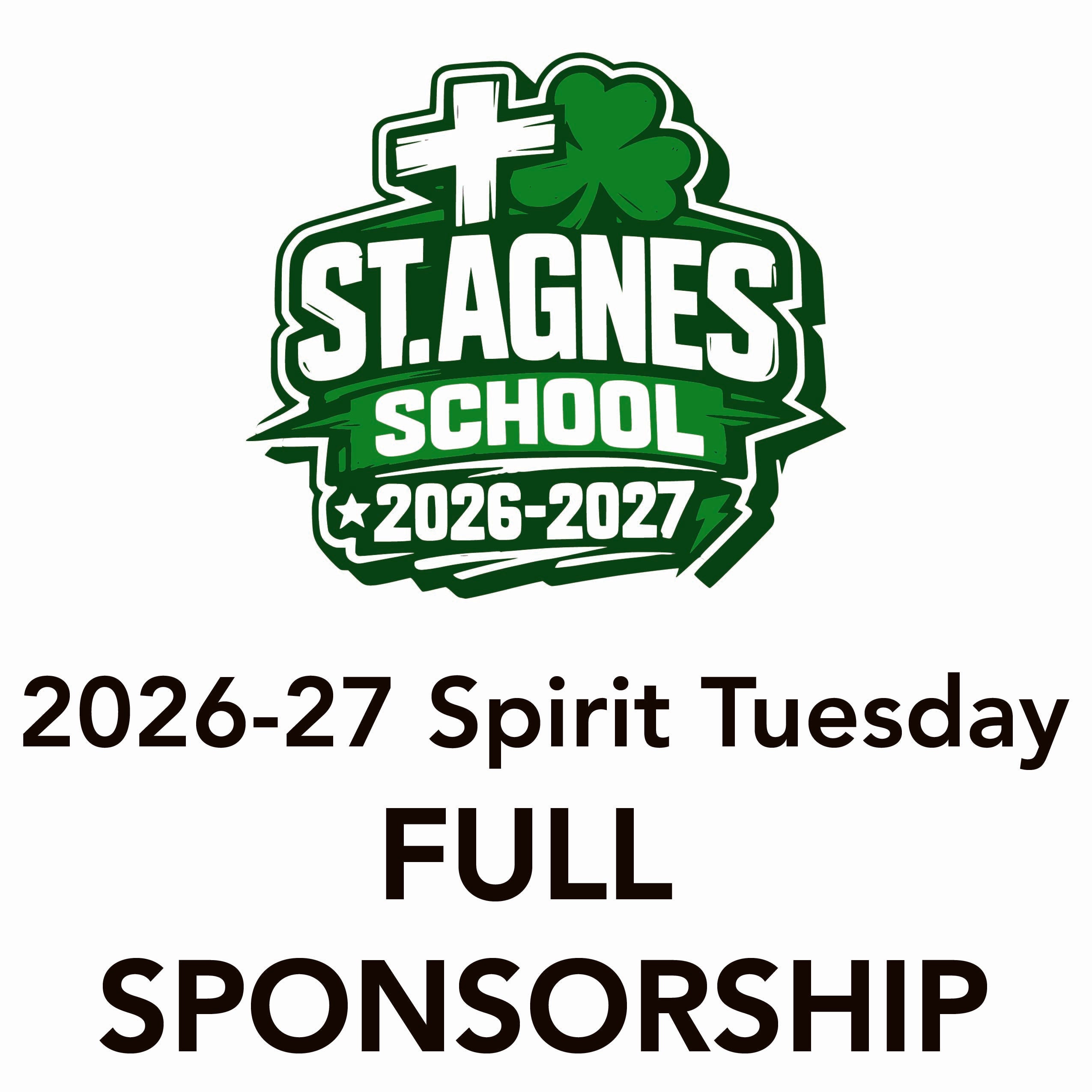 Spirit Shirt - FULL Sponsorship