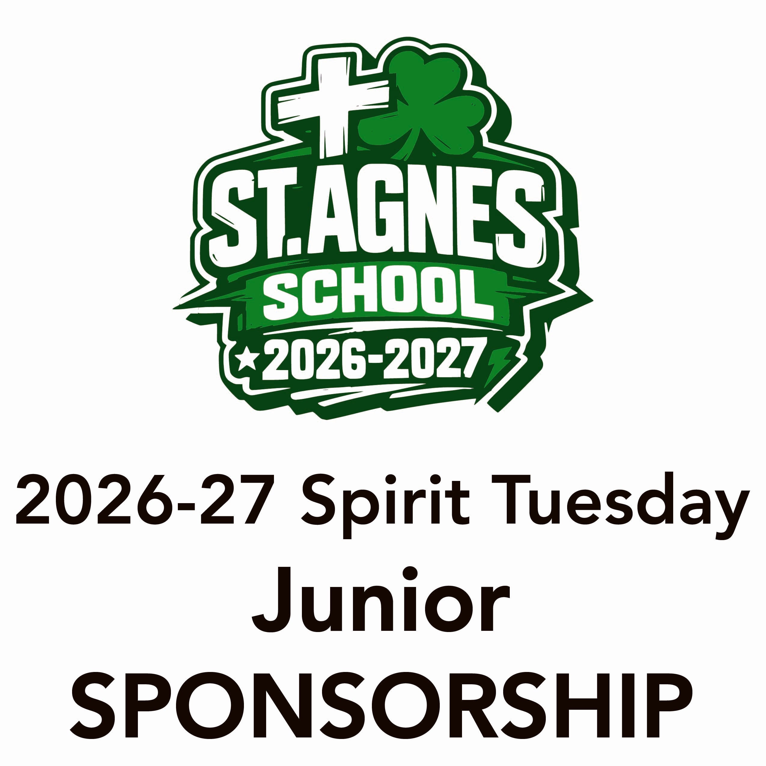 Spirit Shirt - Jr. Sponsorship
